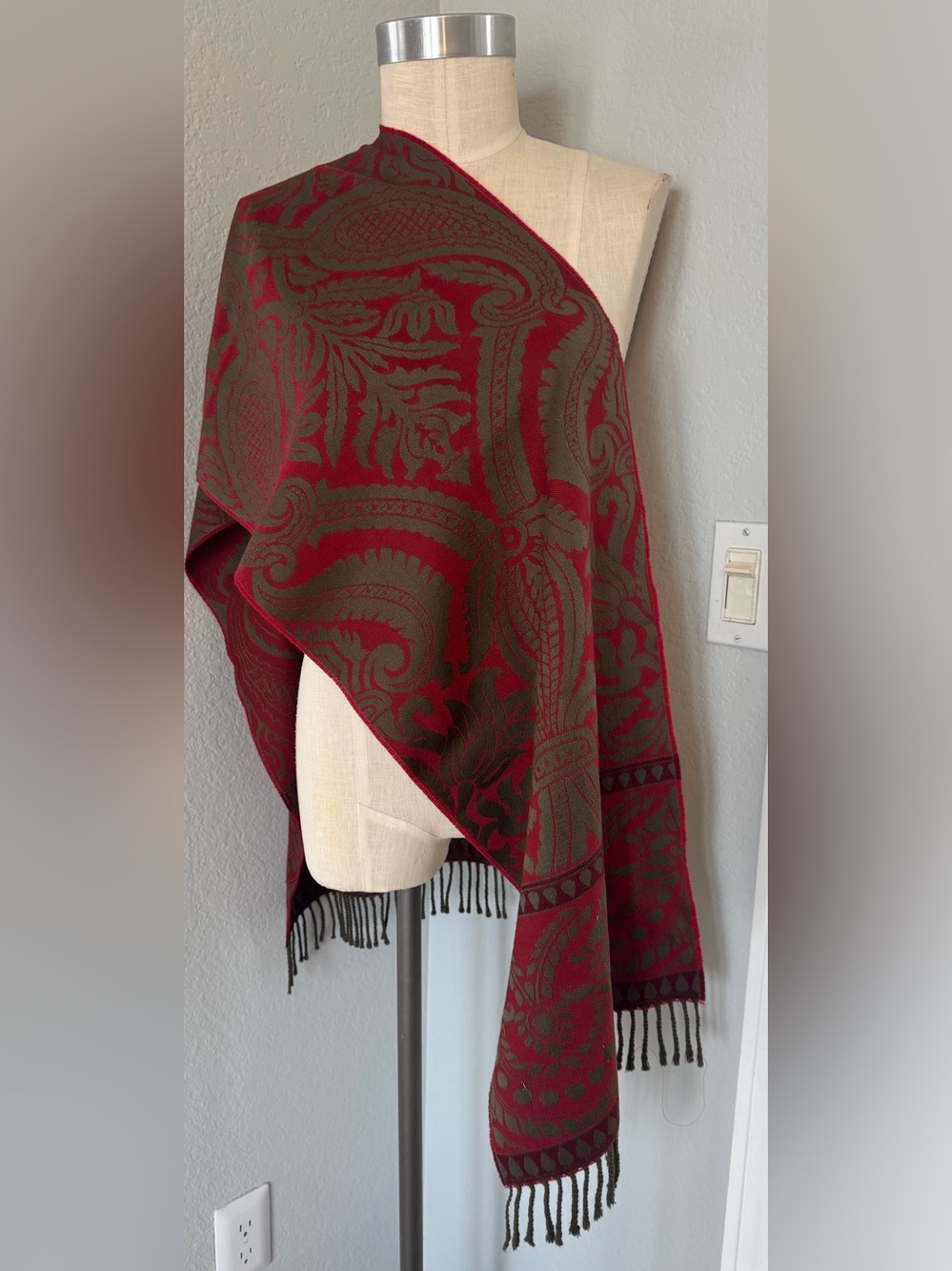 100% Wool Anichini Italian Luxury Scarf